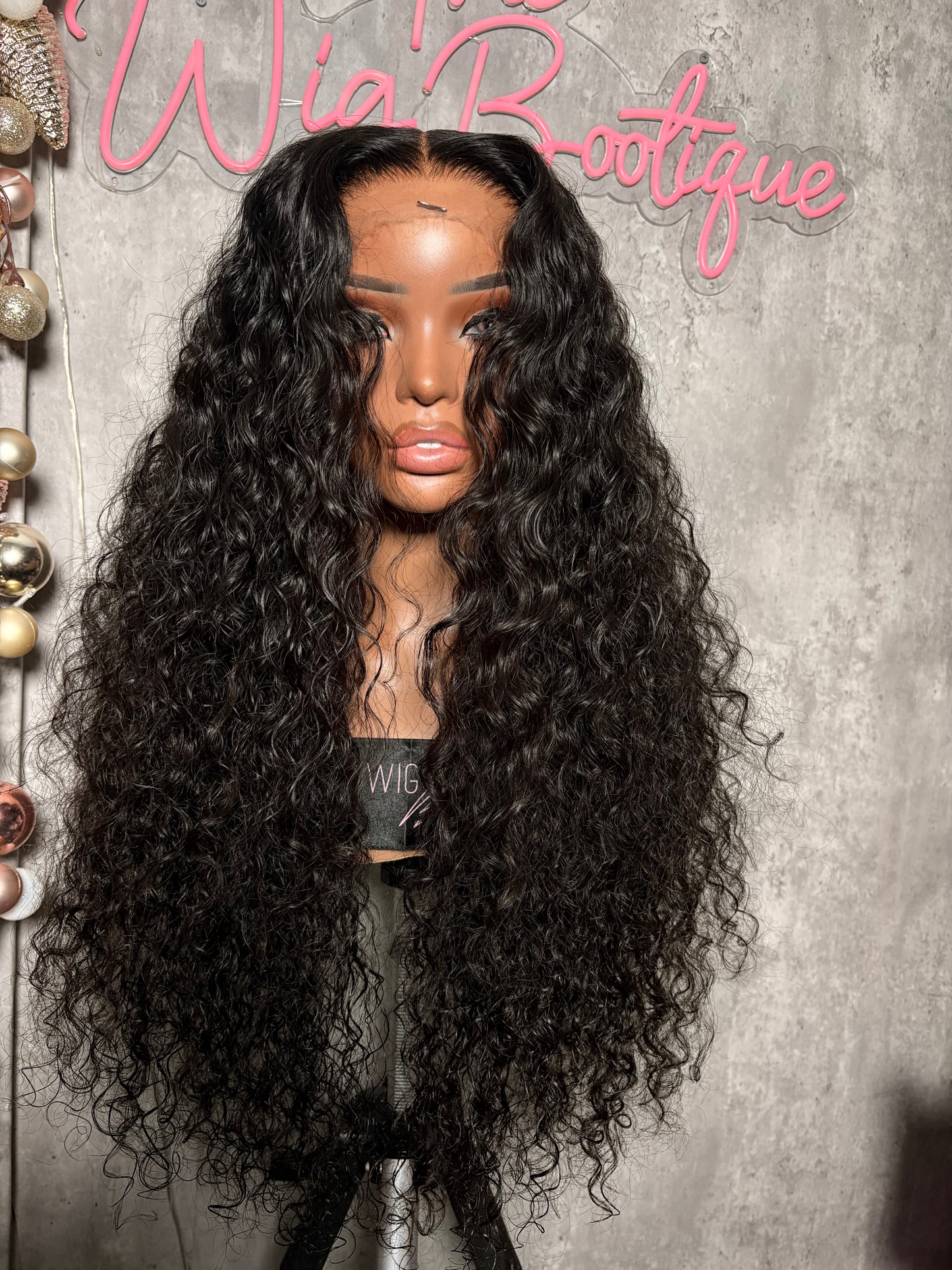 200% Density Wigs Water-wave