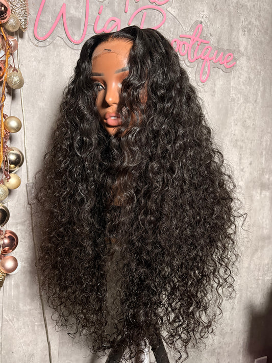 180% Density Wigs Water-wave