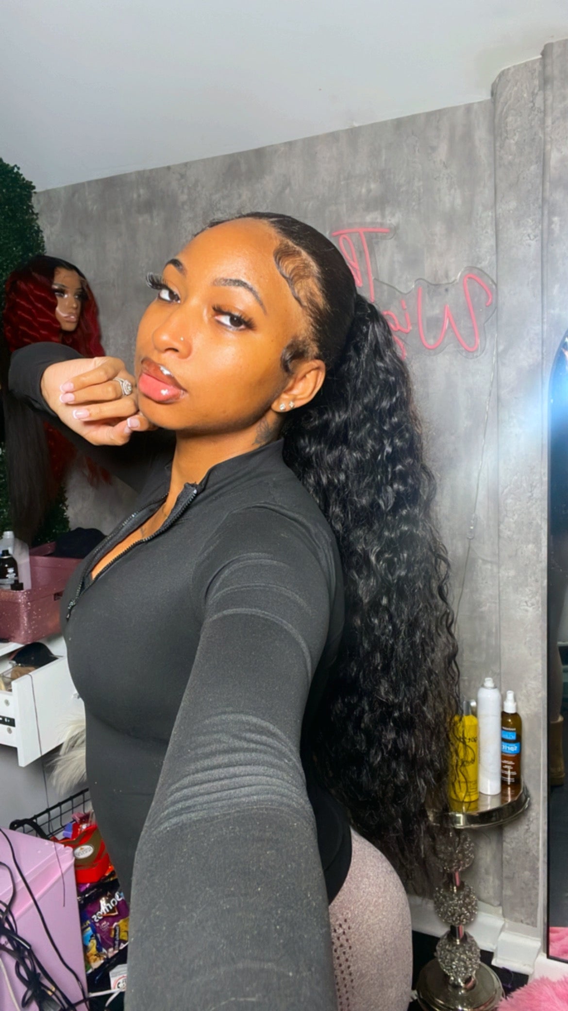 Velcro Ponytails