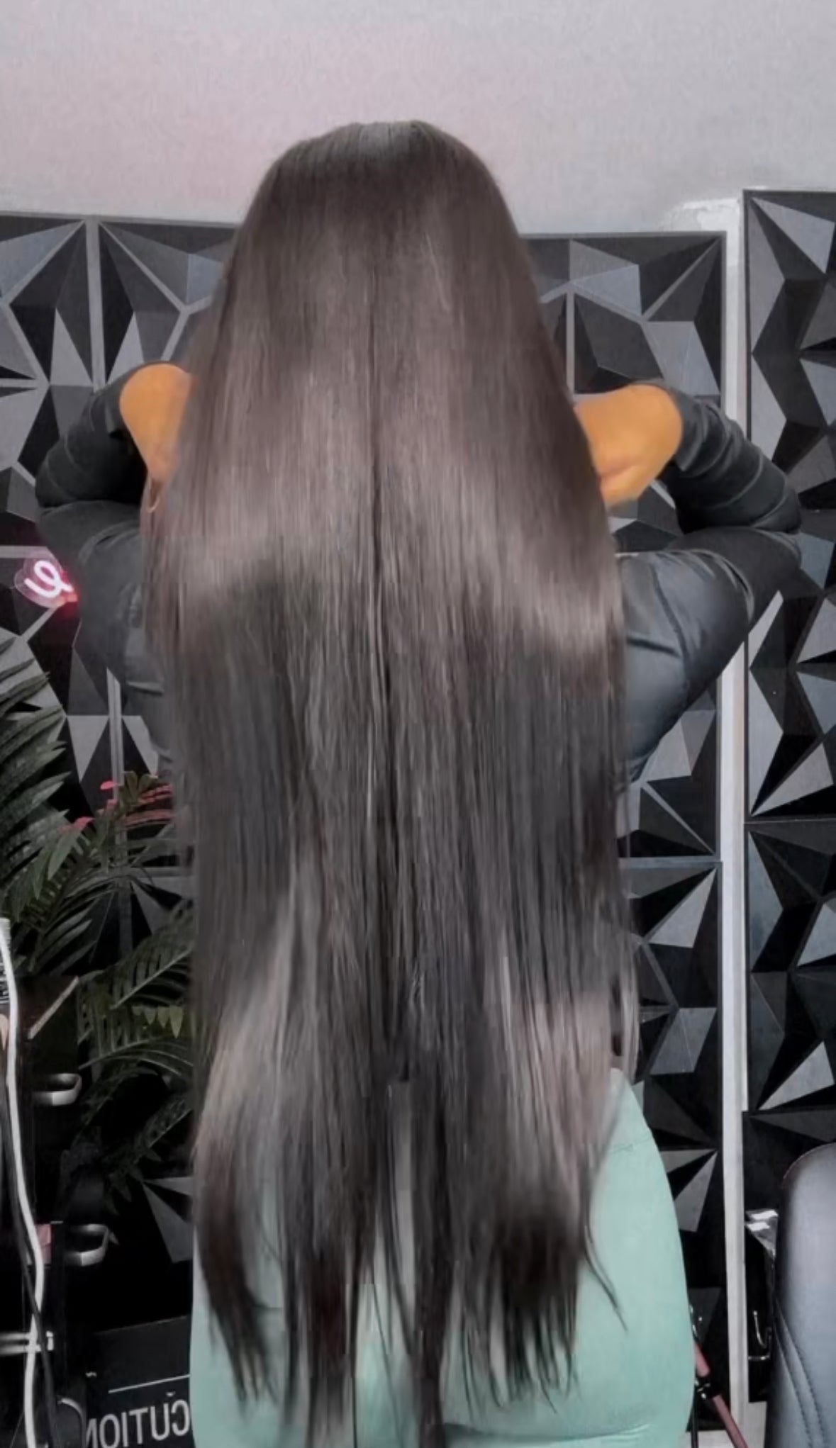 180% Density Closure Wigs Straight